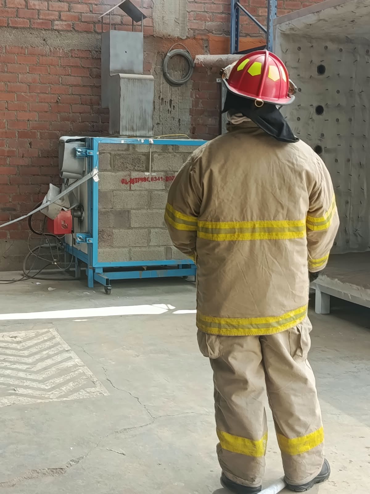 Ensayos de resistencia al fuego